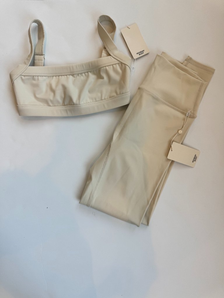 Nwt - Monday Swimwear Workout Set (Size S In Top And Bottom)